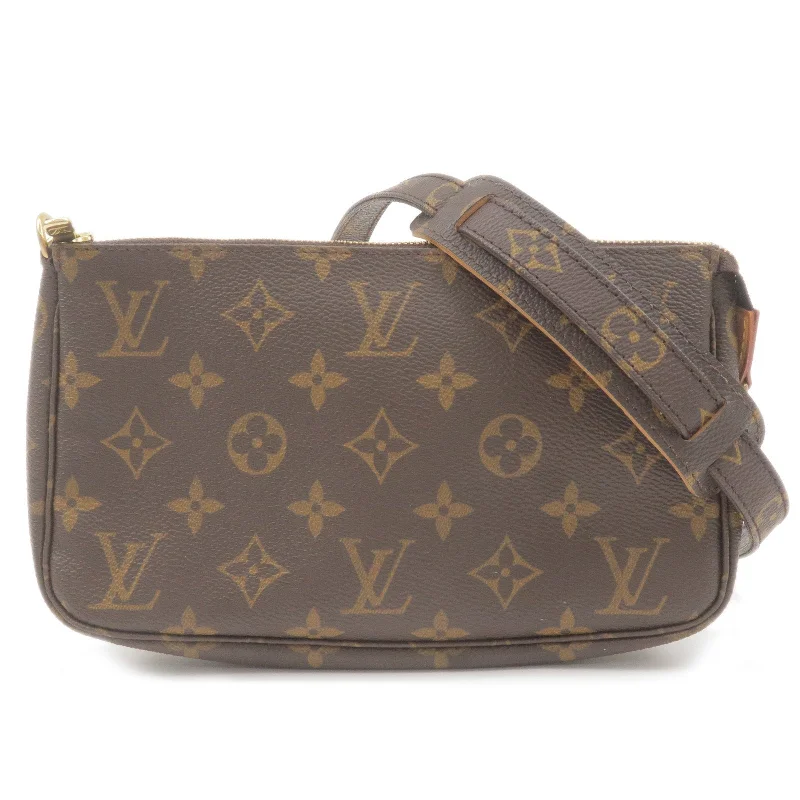 Louis Vuitton Monogram Pochette Accessoires & Strap M51980 J75010