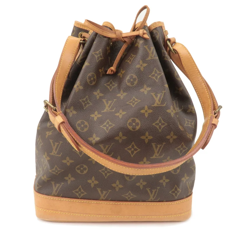 Louis Vuitton Monogram Noe Shoulder Bag Hand Bag Brown M42224