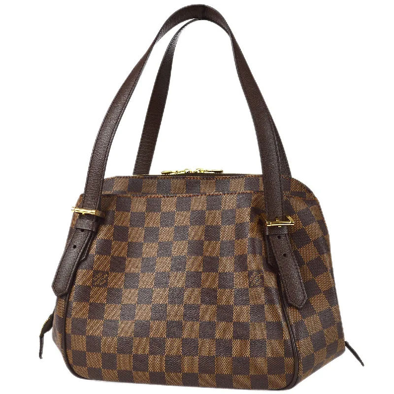 Louis Vuitton 2004 Damier Belem MM Handbag N51174