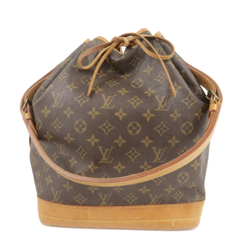 Louis Vuitton Monogram Noe Shoulder Bag Hand Bag Brown M42224