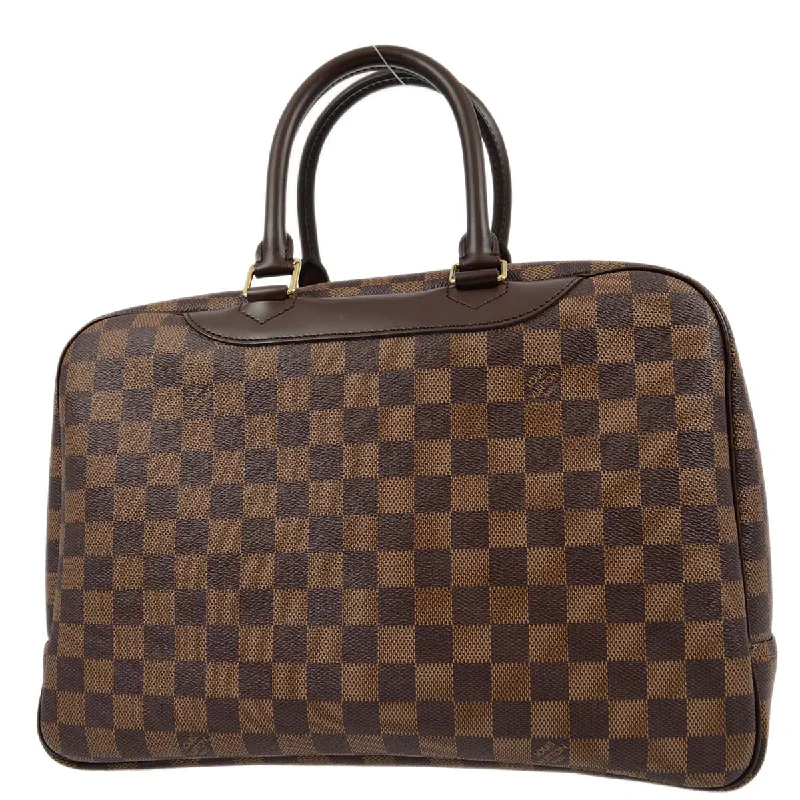 Louis Vuitton 2006 Damier Deauville Bowling Vanity Handbag N47272