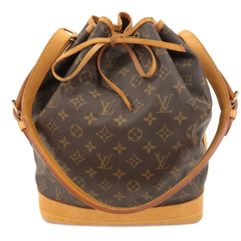 Louis Vuitton Monogram Noe Shoulder Bag Hand Bag Brown M42224