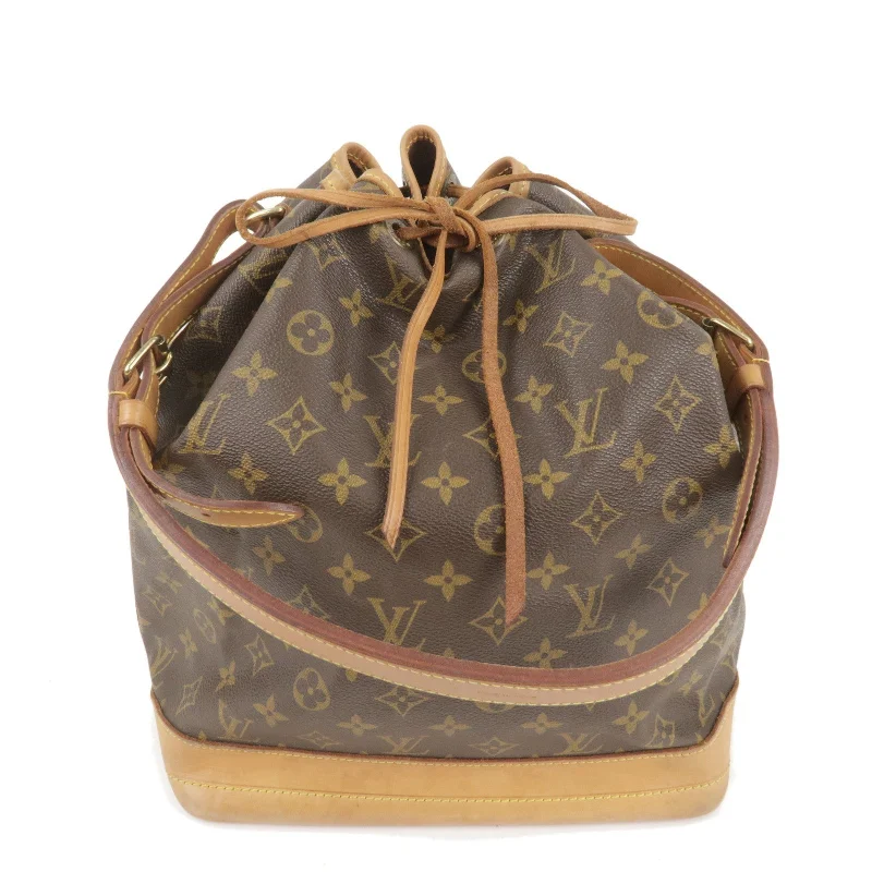 Louis Vuitton Monogram Noe Shoulder Bag Hand Bag Brown M42224