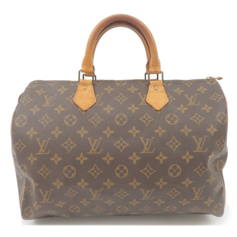 Louis Vuitton Monogram Speedy 35 Hand Bag Boston Bag M41524