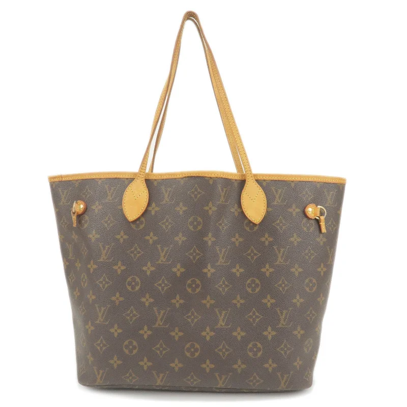 Louis Vuitton Monogram Neverfull MM Tote Bag M40156