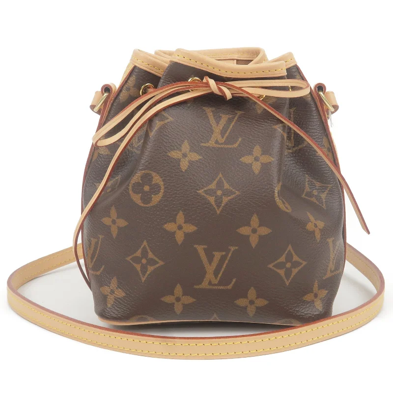 Louis Vuitton Monogram Nano Noe Shoulder Bag M41346