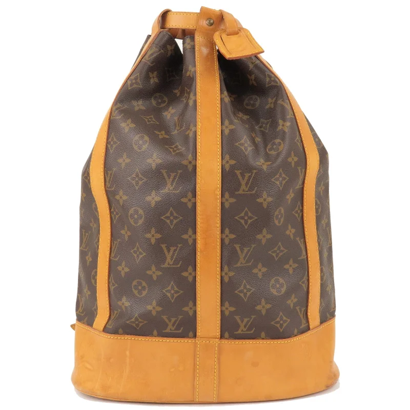 Louis Vuitton Monogram Randonnee GM Laundry Bag M42244