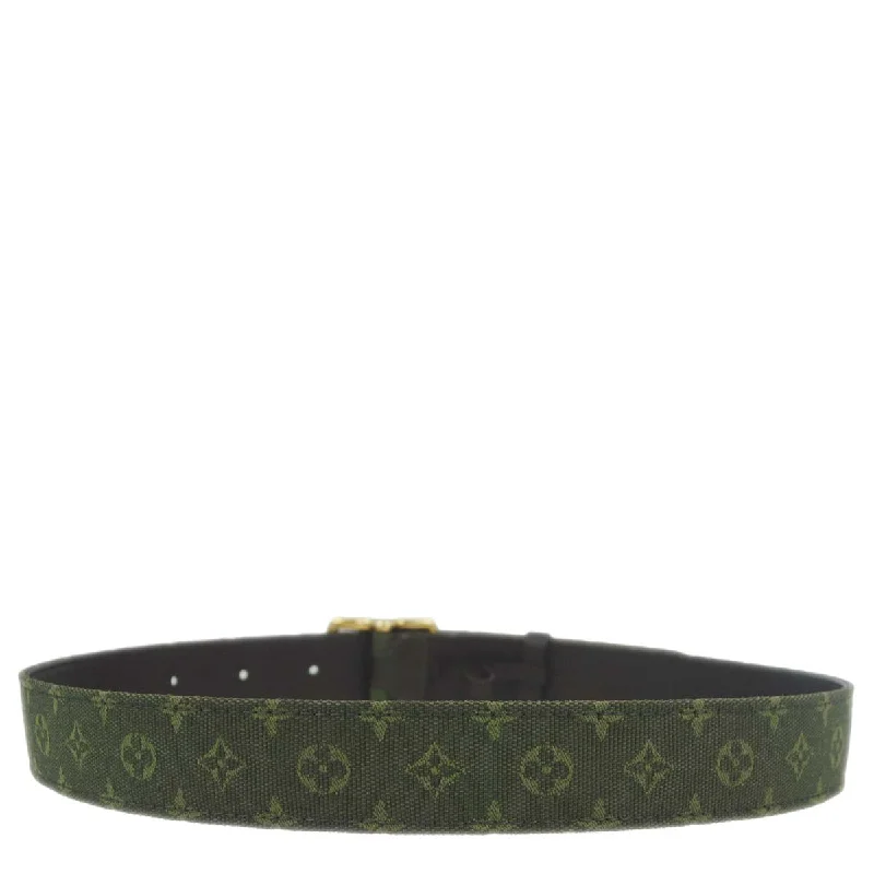 Louis Vuitton 2003 Monogram Mini Ceinture Belt M6823W 75/30 SR0073 Small Good