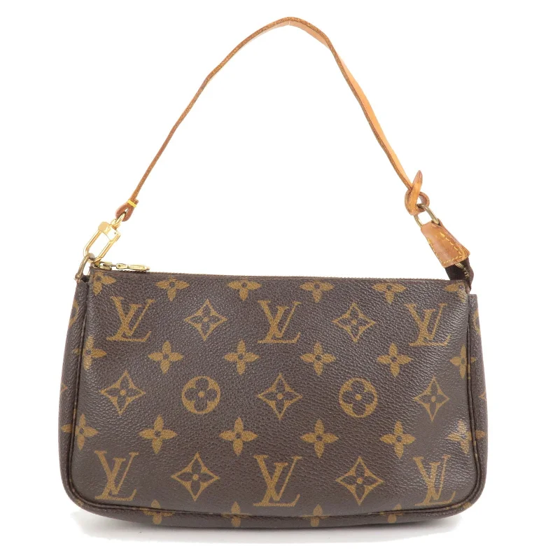 Louis Vuitton Monogram Pochette Accessoires Hand Bag M51980