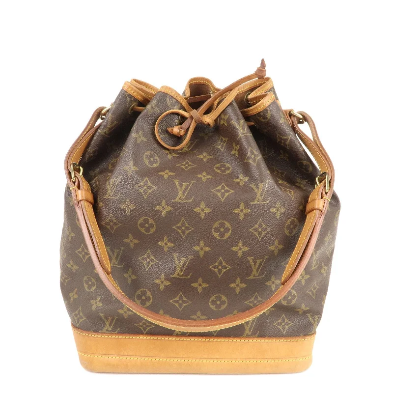 Louis Vuitton Monogram Noe Shoulder Bag Hand Bag Brown M42224