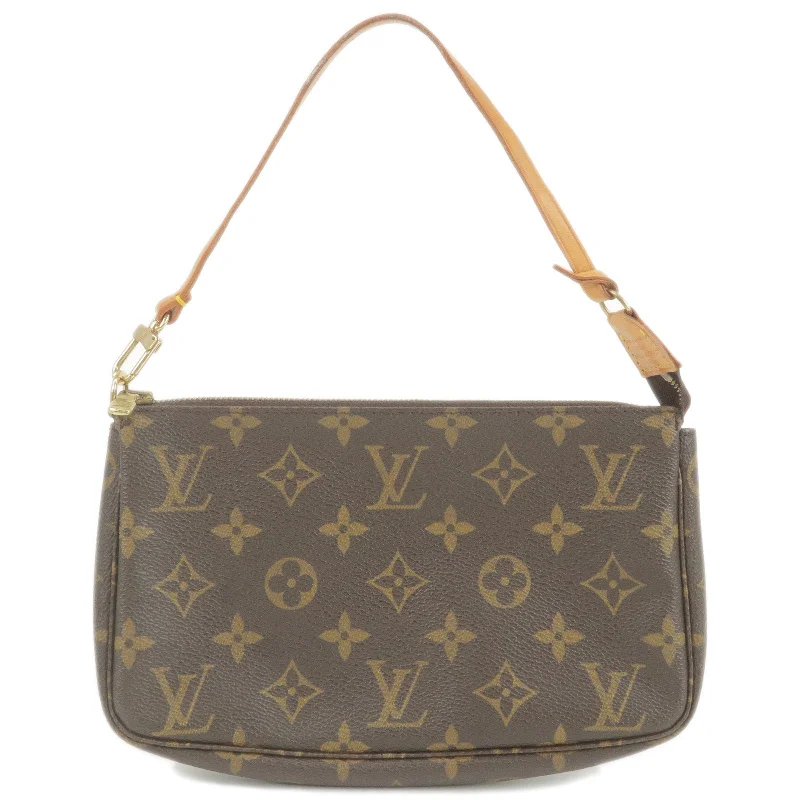 Louis Vuitton Monogram Pochette Accessoires Hand Bag M51980