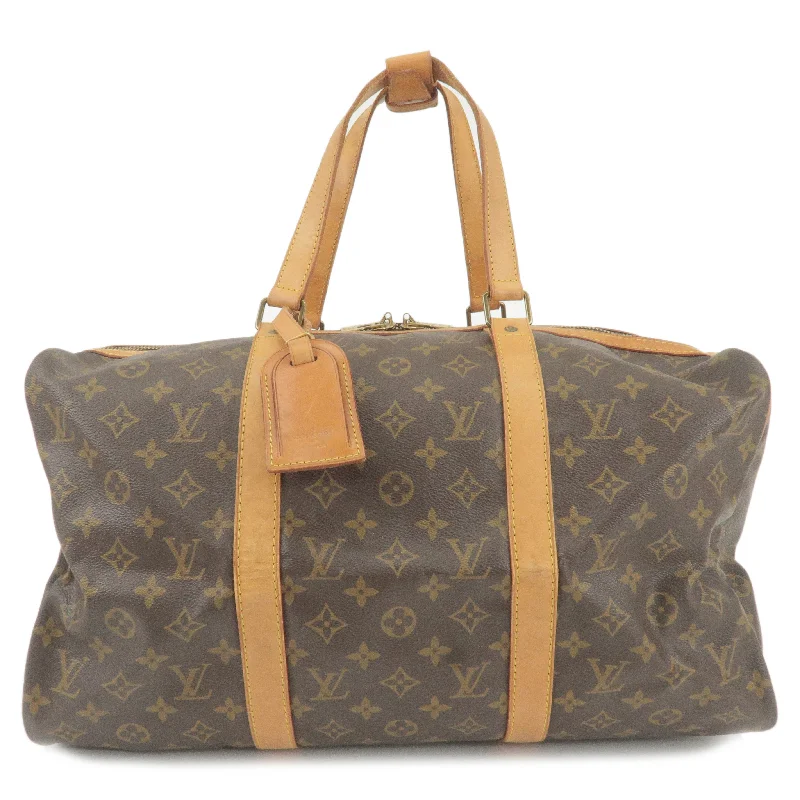 Louis Vuitton Monogram Sac Souple 45 Boston Bag M41624