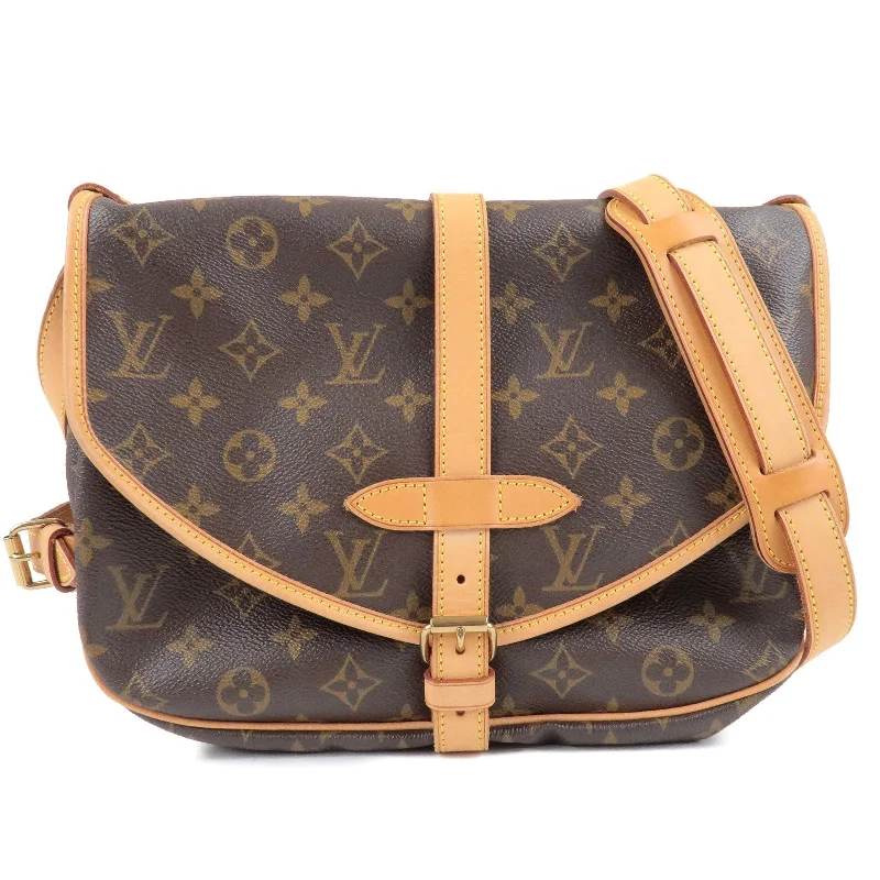 Louis Vuitton Monogram Saumur 30 Shoulder Bag M42256