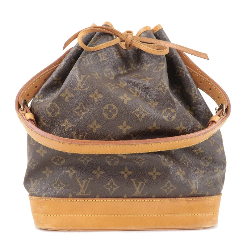 Louis Vuitton Monogram Noe Shoulder Bag Hand Bag Brown M42224