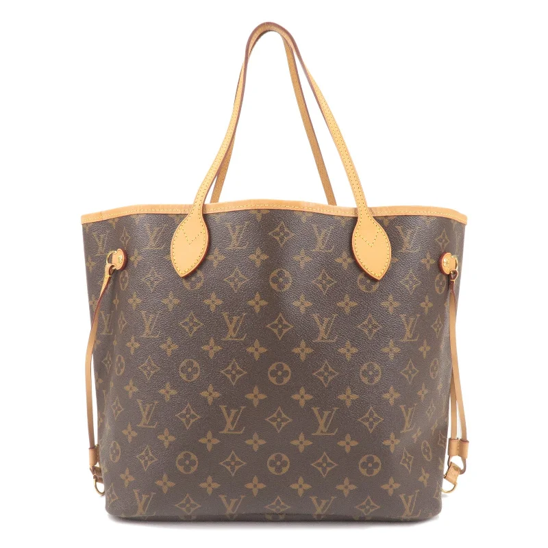 Louis Vuitton Monogram Neverfull MM Tote Bag Cerise M41177