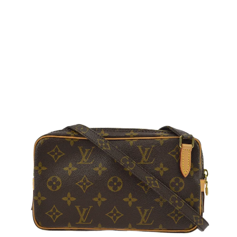 Louis Vuitton 2002 Monogram Marly Bandouliere Shoulder Bag M51828