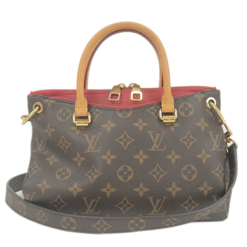 Louis Vuitton Monogram Pallas BB 2Way Bag Cerise M41241