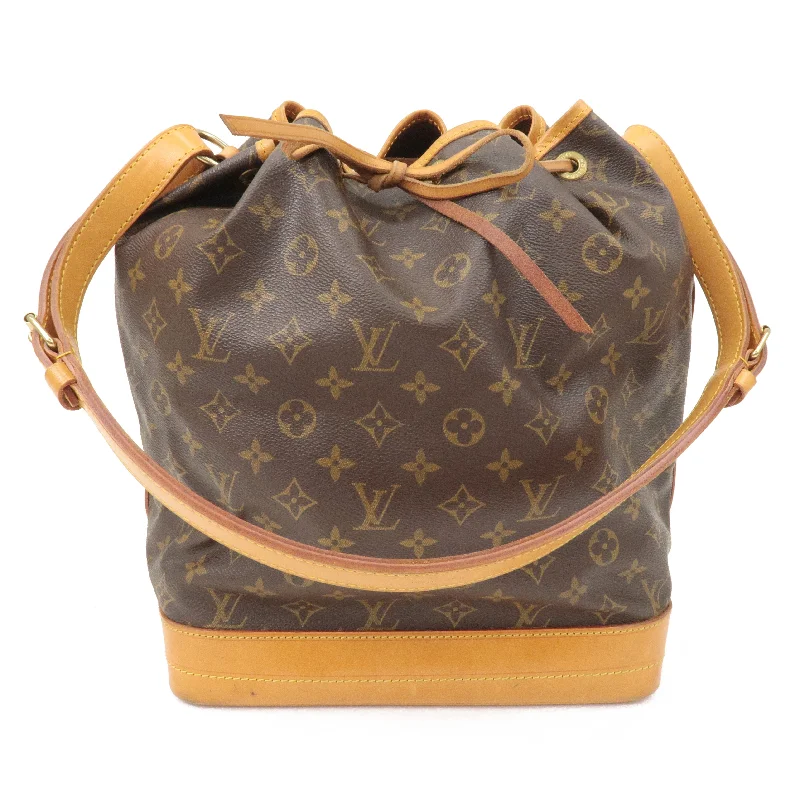 Louis Vuitton Monogram Noe Shoulder Bag Hand Bag Brown M42224