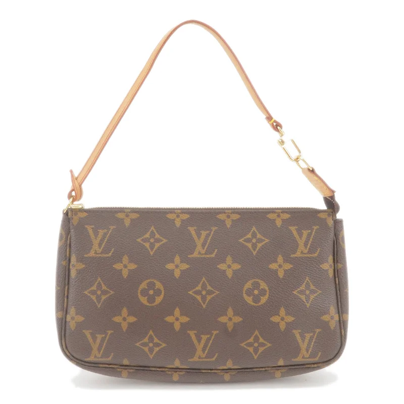 Louis Vuitton Monogram Pochette Accessoires Hand Bag M51980