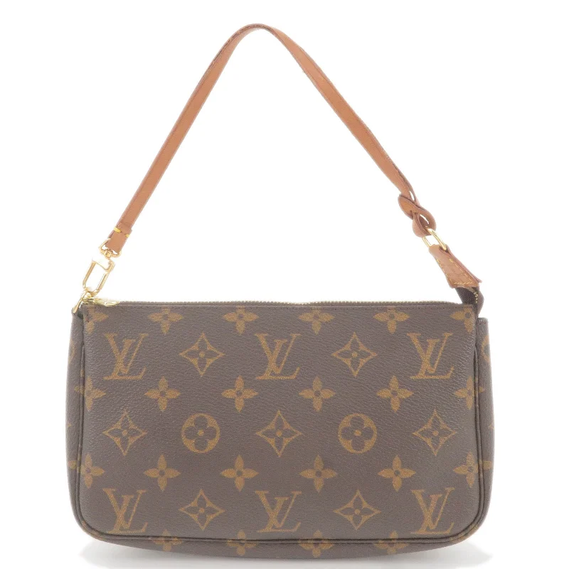 Louis Vuitton Monogram Pochette Accessoires Hand Bag M51980