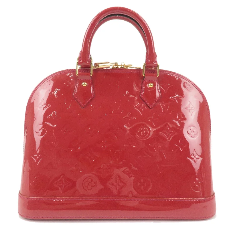 Louis Vuitton Monogram Vernis Alma PM Bag Pomme d'Amour M90096