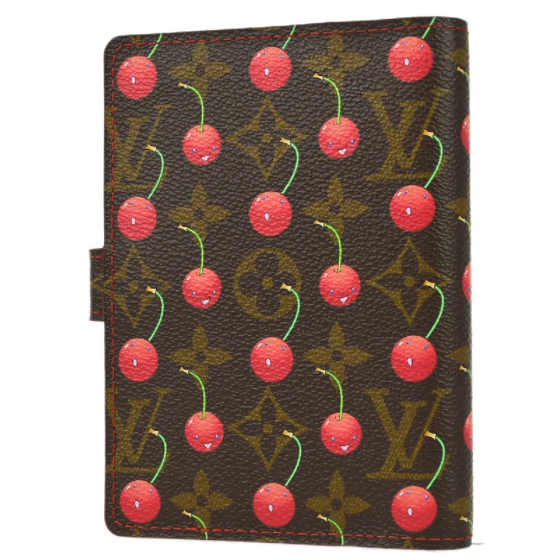 Louis Vuitton 2005 Cherry Agenda PM Note Book Cover R21023 Small Good