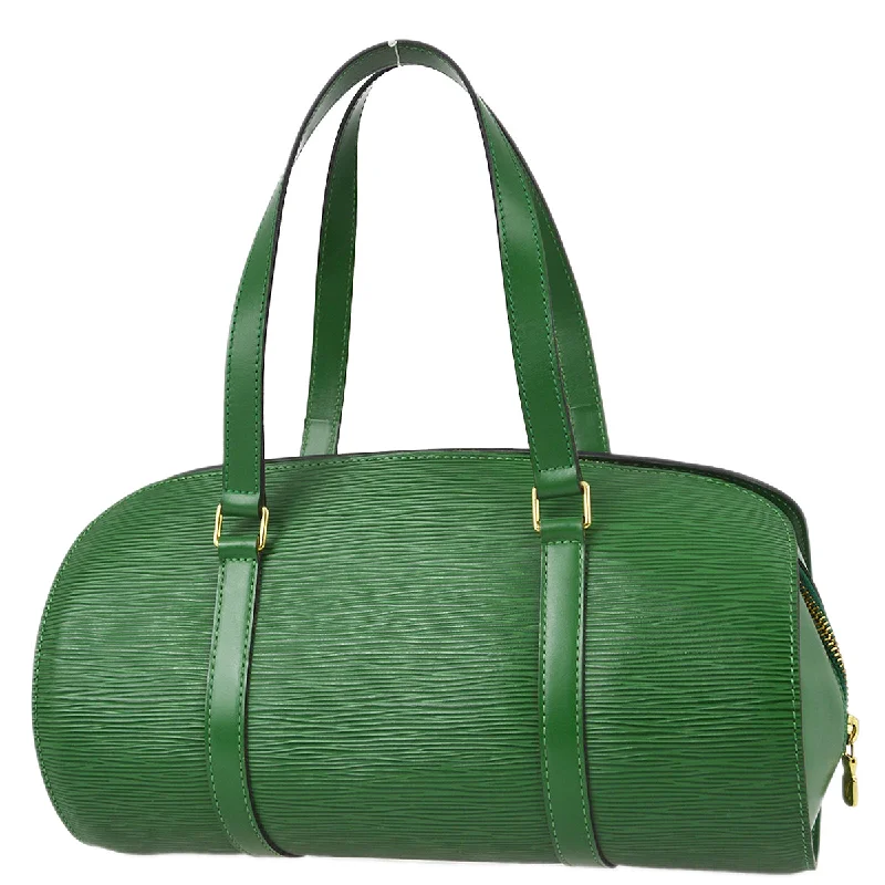 Louis Vuitton 1997 Green Epi Soufflot Handbag M52224