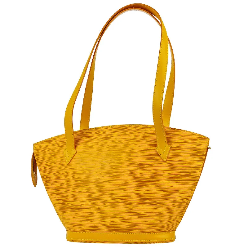 Louis Vuitton 1997 Yellow Epi Saint Jacques Poignee Long Tote M52339