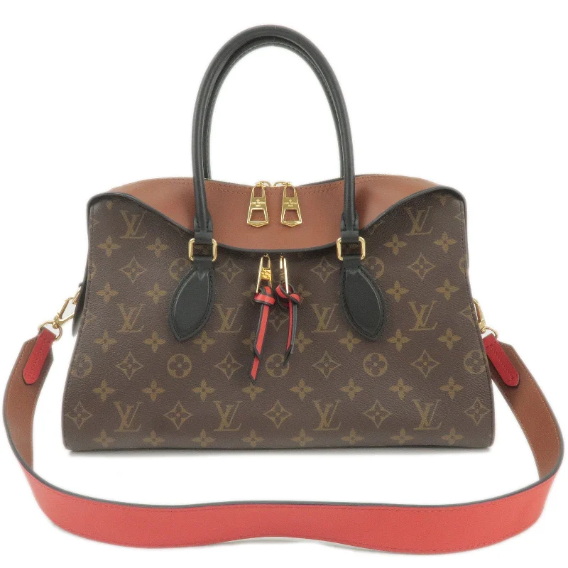 Louis Vuitton Monogram Tuileries Tote 2 Way Bag M41456