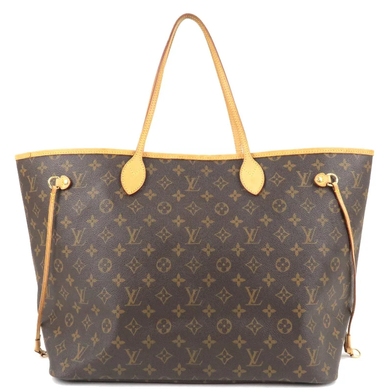 Louis Vuitton Monogram Neverfull GM Tote Bag Hand Bag M40157