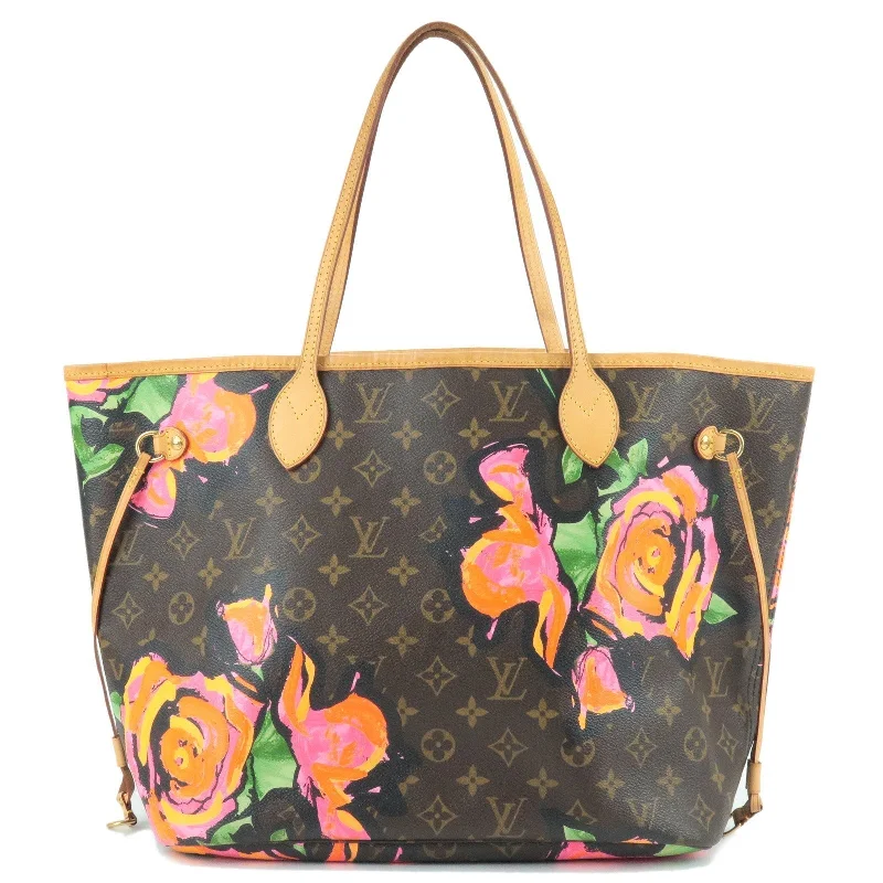 Louis Vuitton Monogram Rose Neverfull MM Tote Bag M48613