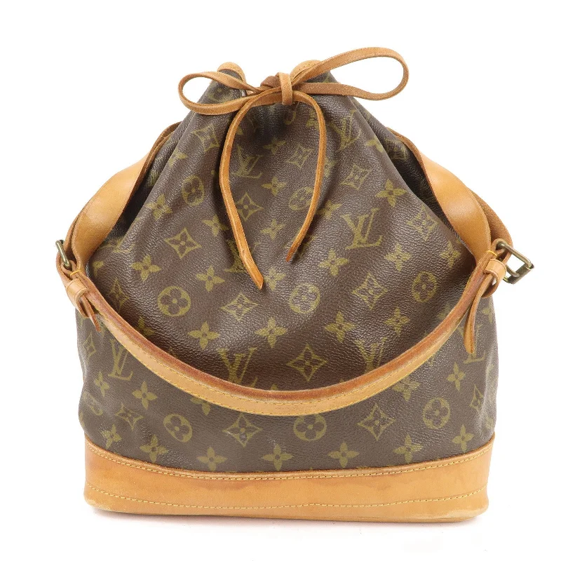 Louis Vuitton Monogram Noe Shoulder Bag Hand Bag Brown M42224