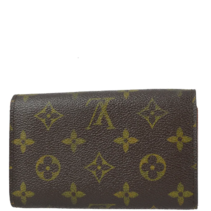 Louis Vuitton 2002 Monogram Porte Monnaie Billet Tresor M61730