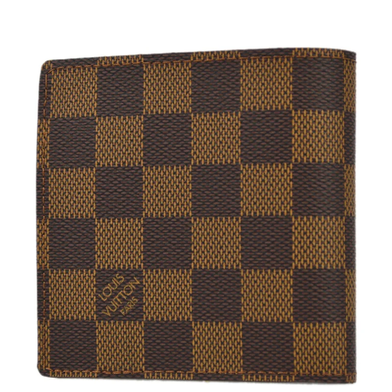 Louis Vuitton 2006 Damier Portefeuille Marco Wallet Purse N61675