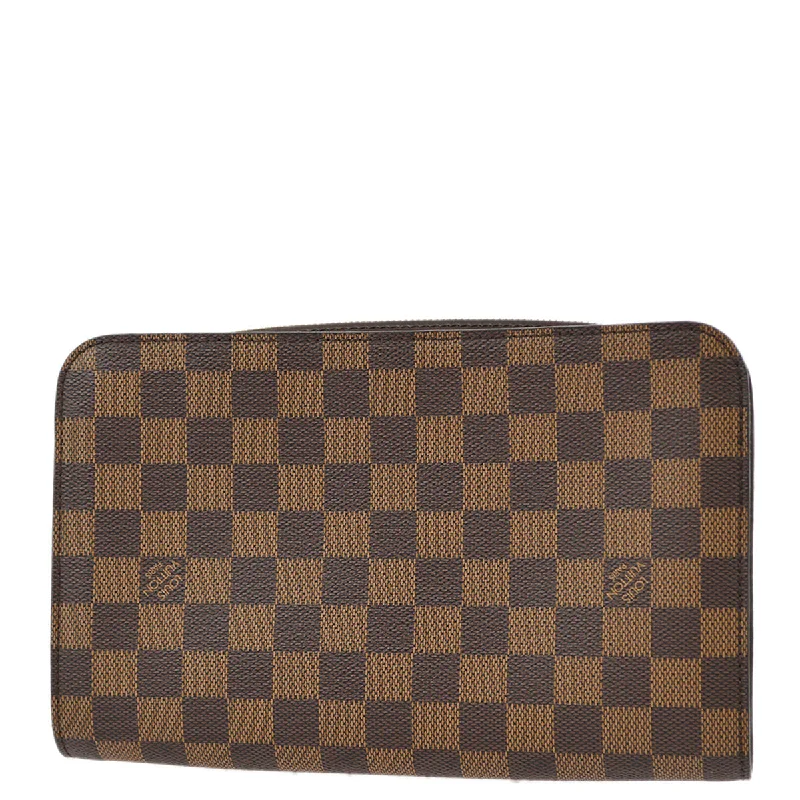 Louis Vuitton 2005 Damier Saint Louis Clutch Bag N51993