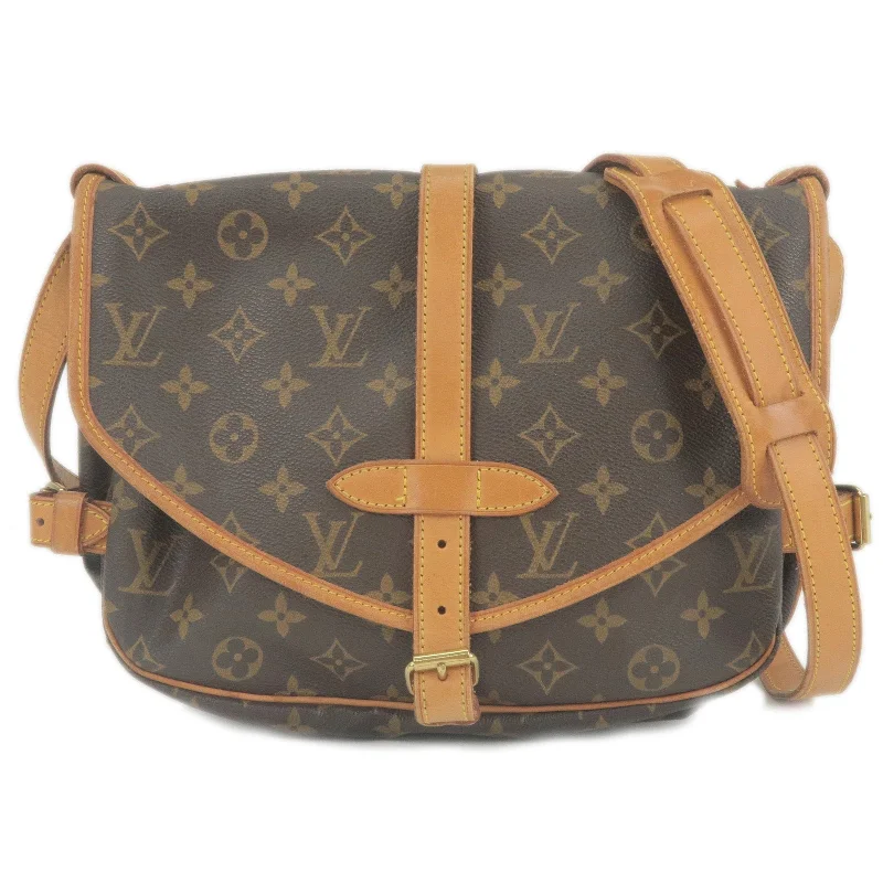 Louis Vuitton Monogram Saumur 30 Shoulder Bag M42256