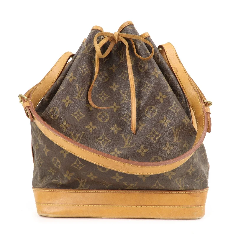 Louis Vuitton Monogram Noe Shoulder Bag Hand Bag Brown M42224