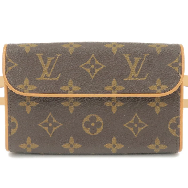 Louis Vuitton Monogram Pochette Florentine Waist Bag Belt Size S M51855