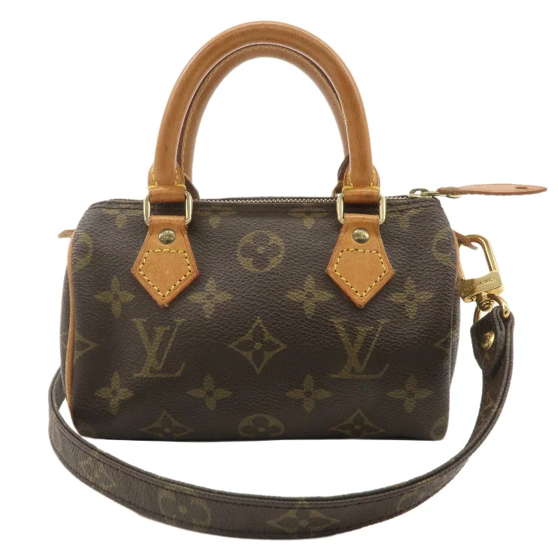 Louis Vuitton Monogram Mini Speedy & Strap M41534 J75011