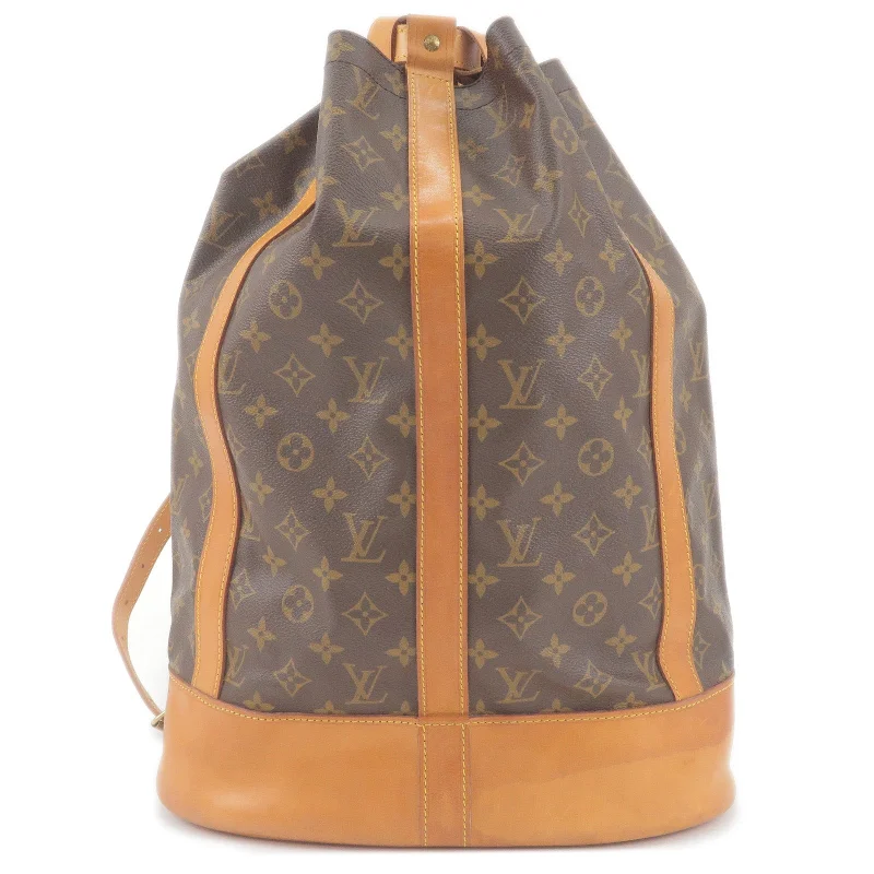 Louis Vuitton Monogram Randonnee GM Laundry Bag M42244