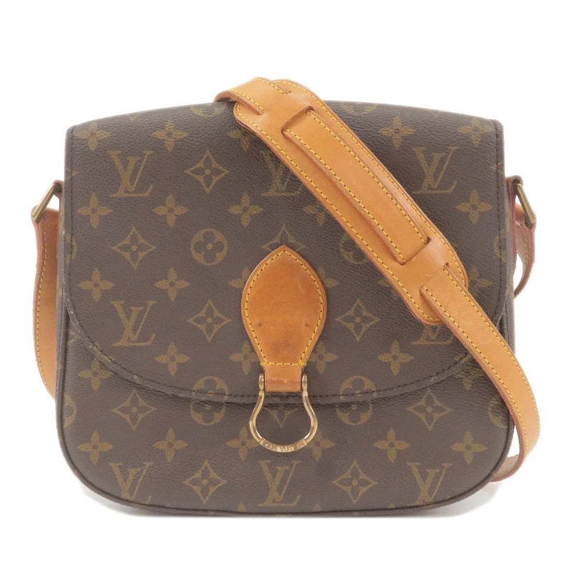 Louis Vuitton Monogram Saint Cloud GM Shoulder Bag Brown M51242