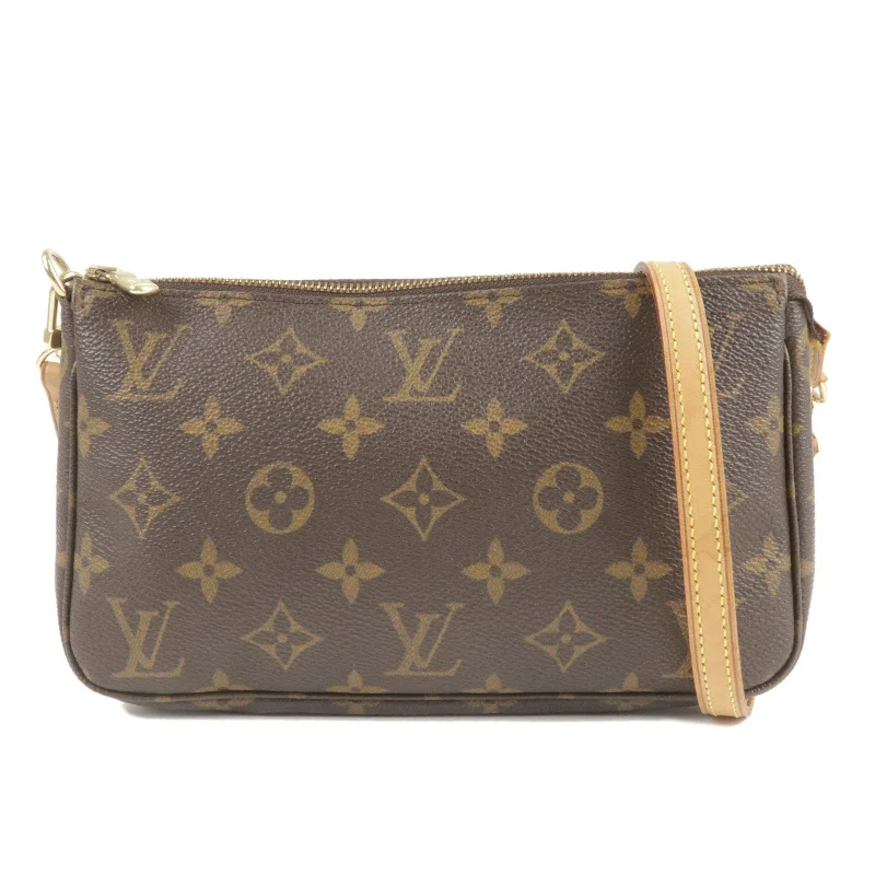 Louis Vuitton Monogram Pochette Accessoires & Strap M51980 J00145