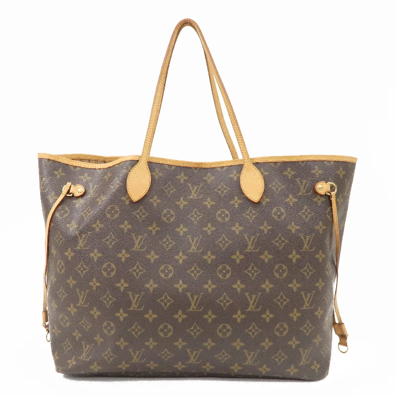 Louis Vuitton Monogram Neverfull GM Tote Bag Hand Bag M40157