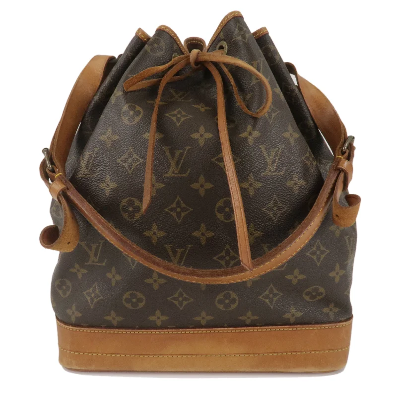 Louis Vuitton Monogram Noe Shoulder Bag Hand Bag Brown M42224