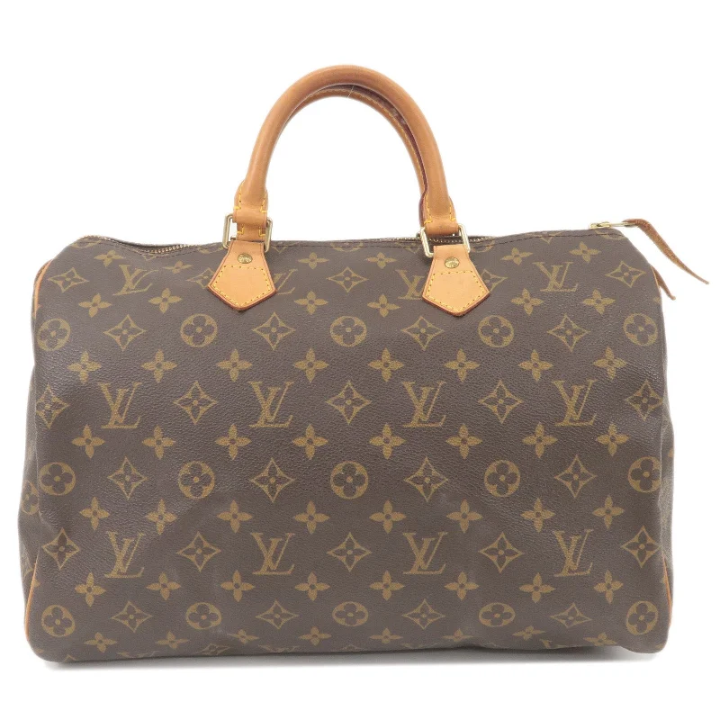 Louis Vuitton Monogram Speedy 35 Hand Bag Boston Bag M41524