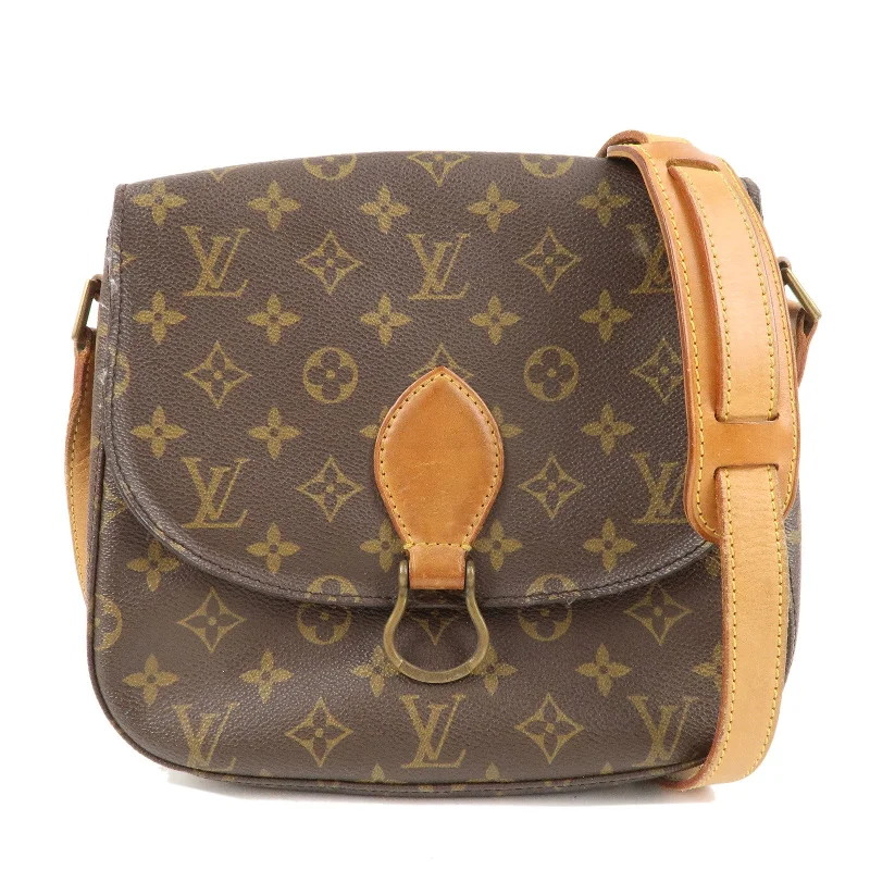 Louis Vuitton Monogram Saint Cloud GM Shoulder Bag Brown M51242