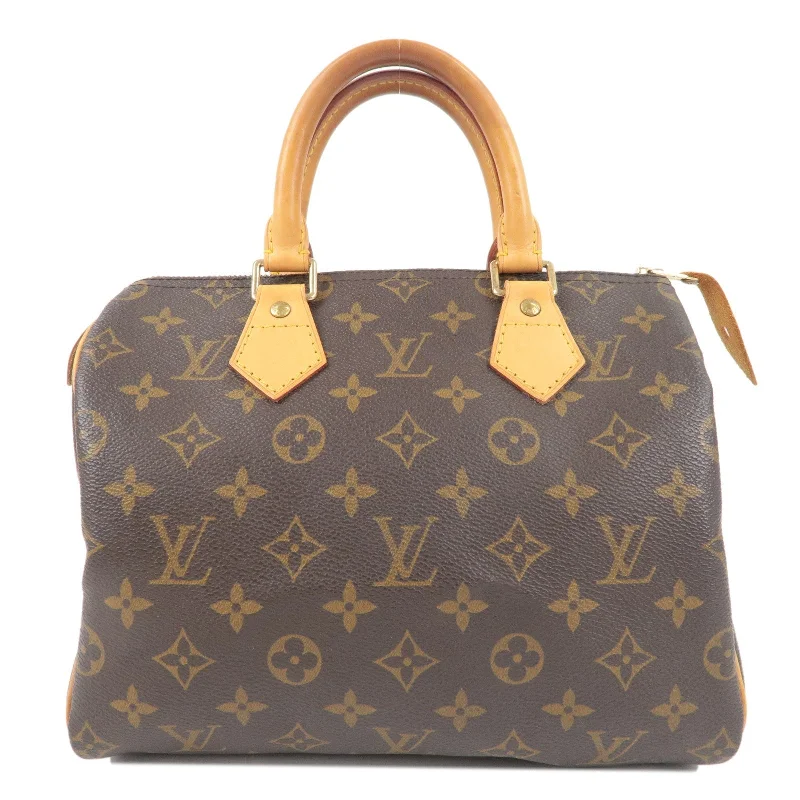 Louis Vuitton Monogram Speedy 25 Hand Bag Boston Bag M41528