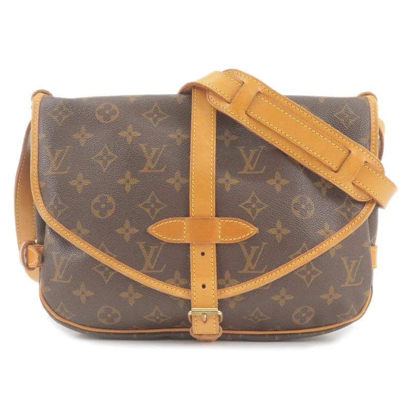 Louis Vuitton Monogram Saumur 30 Shoulder Bag M42256