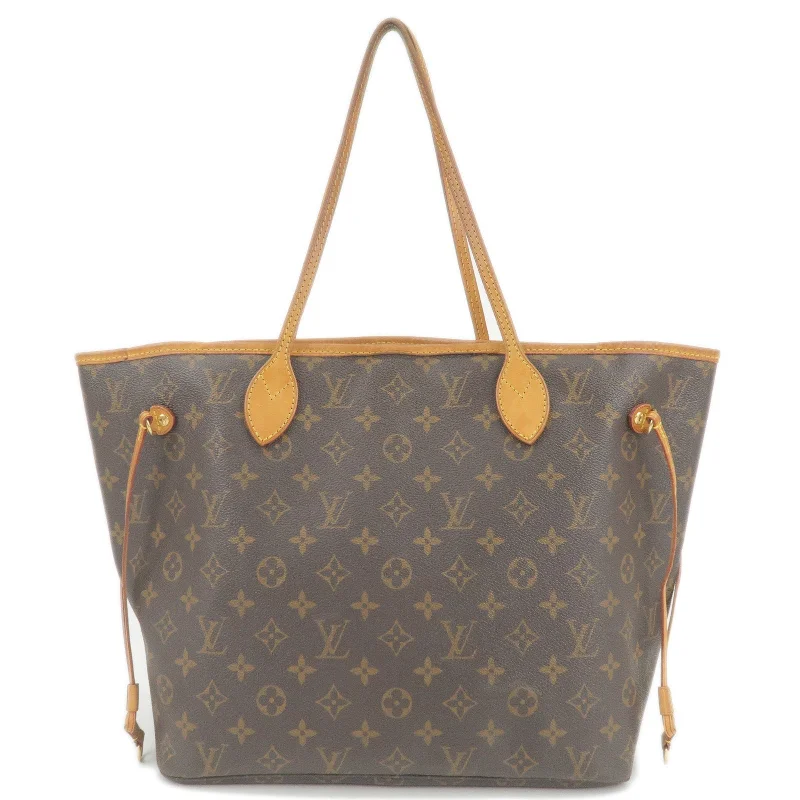 Louis Vuitton Monogram Neverfull MM Tote Bag M40156