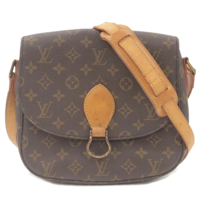 Louis Vuitton Monogram Saint Cloud GM Shoulder Bag Brown M51242